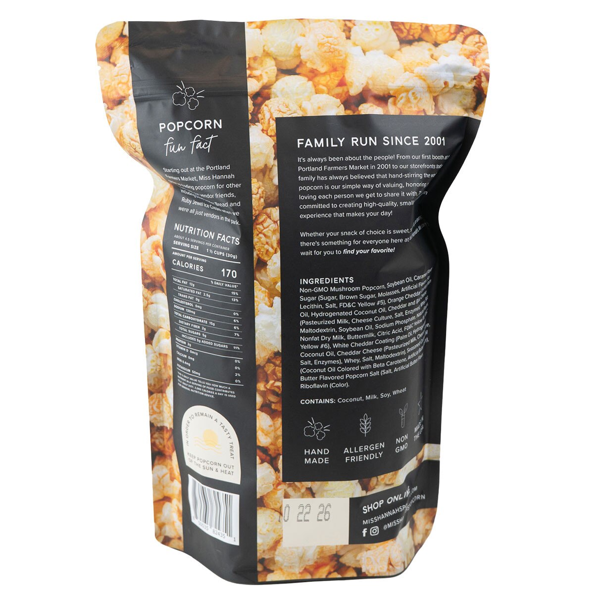 Miss Hannah's Bridge City Mix Gourmet Popcorn